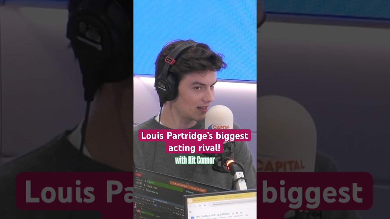 Louis Partridge reveals his biggest acting rival! 