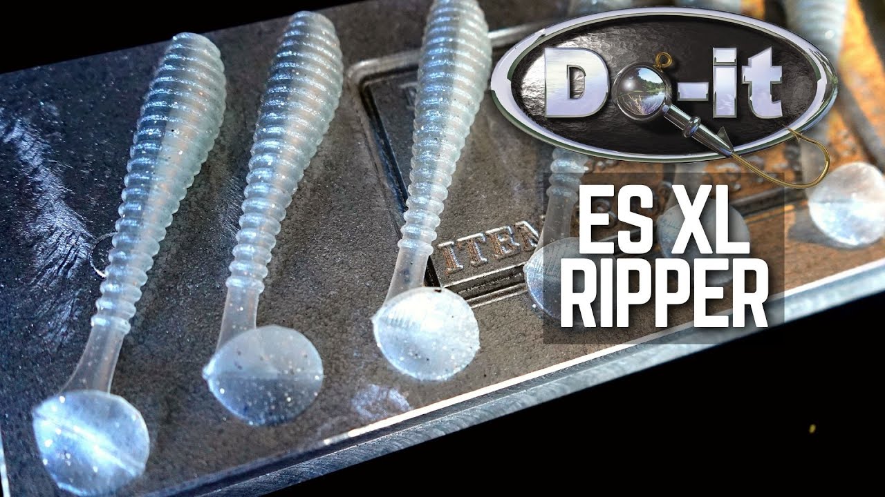 The BEST Swimbait Mold? BRAND NEW Do-It Molds ES XL Ripper Mold