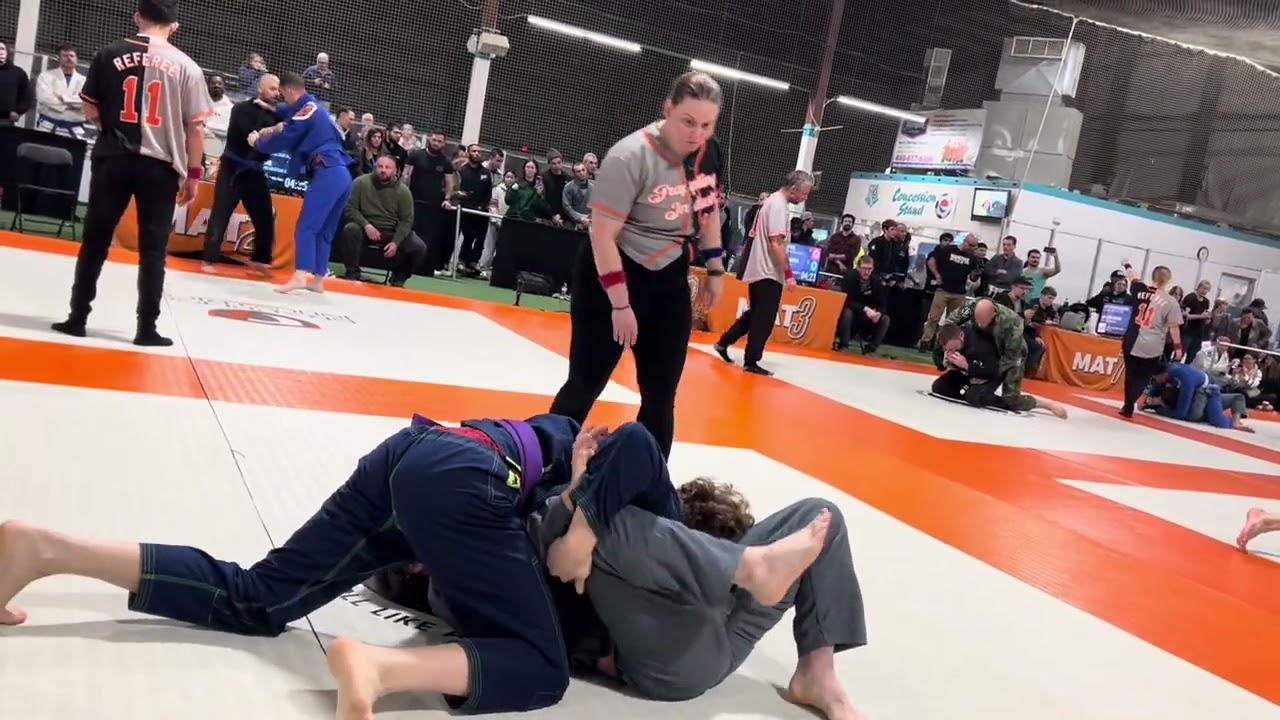 John C Vs Trace R Gi dec grappling industries match 1