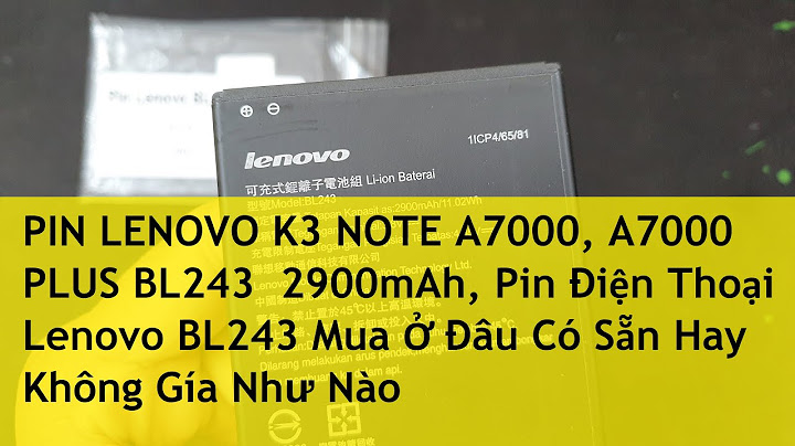 Lenovo a7000 plus bị lỗi cài đặt hình nền khóa năm 2024