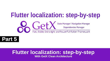 Flutter localization with GetX Clean Architecture  Tutorial