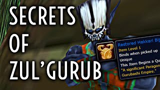 WoW Guide - Secrets of Zul