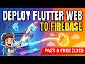 Deploy Flutter Web App to Firebase in 5 Minutes! (Free &amp; Easy Guide 2026)