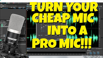 How To Make A Cheap Microphone Sound Like A Professional One! [Adobe Audition Tutorial]