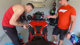 Installing IRC Quickshifter on CBR 600RR