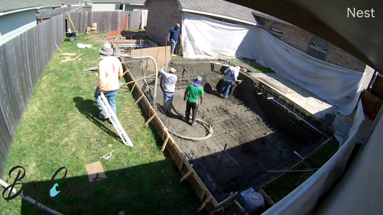 Pool Gunite - Bay Coast Construction & Pools