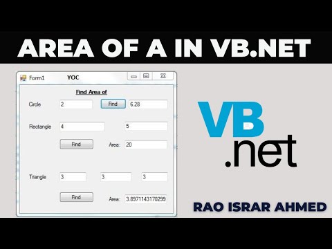 Area of circle in VB.Net