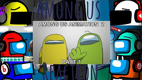 Among Us Reacts to Among Us animation (Season 2) (Made By Rodamrix) [Virtual ver.] || [Part 1]