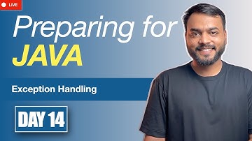 Learning Java - Day 14 - Exception Handling  | Akshay Agarwal