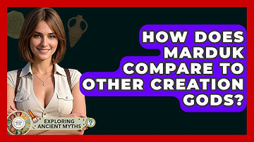 How Does Marduk Compare To Other Creation Gods? - Exploring Ancient Myths
