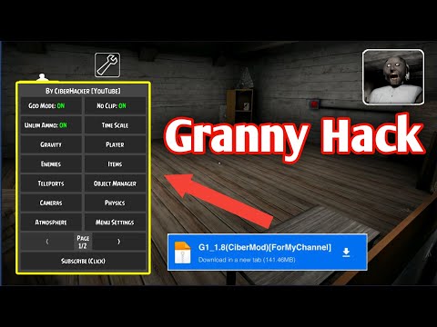 #2023 Granny Hack – Mod Apk – MOD MENU direct download MEDIAFIRE🔥🔥