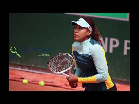 RG 2021 – Naomi Osaka on the practice court