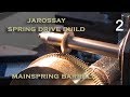 The Barrels:  Building a Jarossay Spring Drive - Part 2