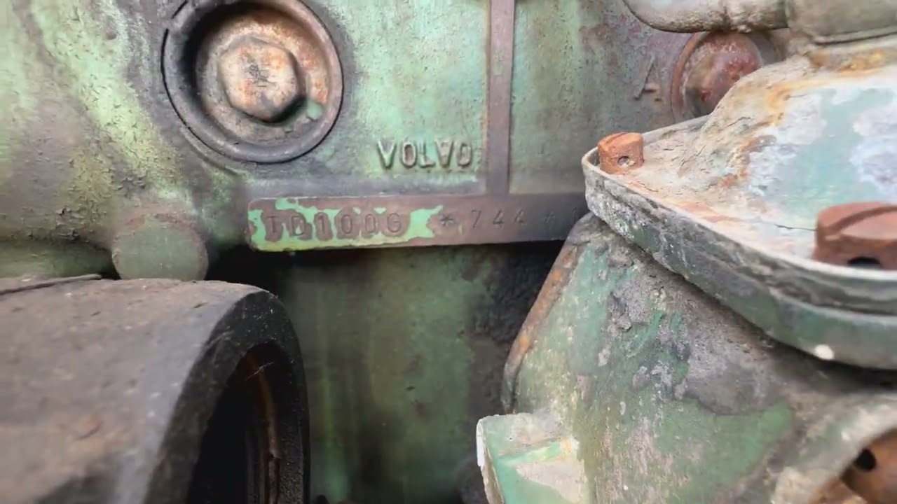 Lastbilsmotor Volvo TD100G