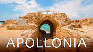 อพอลโลเนีย. ก่อตั้งโดยชาวฟินีเซียนในช่วงปลายศตวรรษที่ 6 ก่อนคริสตศักราช อุทยานแห่งชาติแห่งอิสราเอล