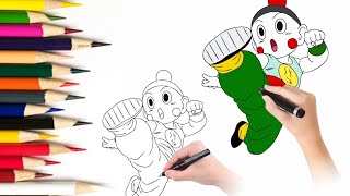 How To Draw Chiaotzu Easy Step-By-Step Tutorial For Kids