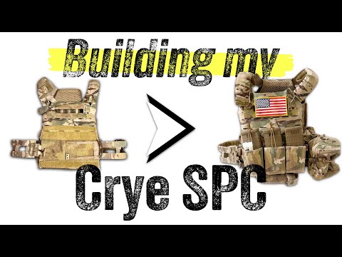 Build out my plate carrier with me (Maritime Build)(Crye SPC)
