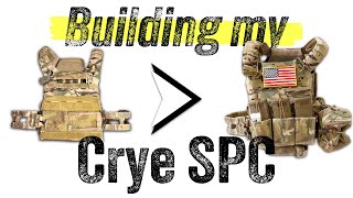 Build out my plate carrier with me (Maritime Build)(Crye SPC)