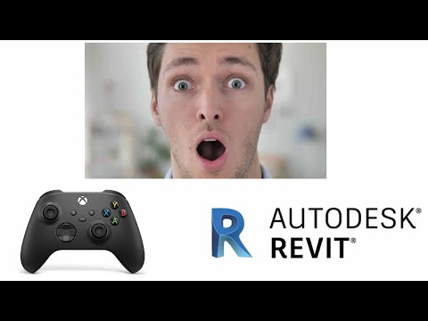 I hacked Revit API to Let Game controller Control UI Elements