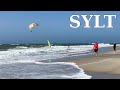 Kitesurfer zeigen extra viele Tricks in Westerland Sylt 🇩🇪 Nordsee Deutschland