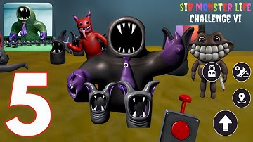 Sir Monster Life Challenge 6 - Gameplay Walkthrough Part 5 - Chapter 1,2 (Android,iOS)