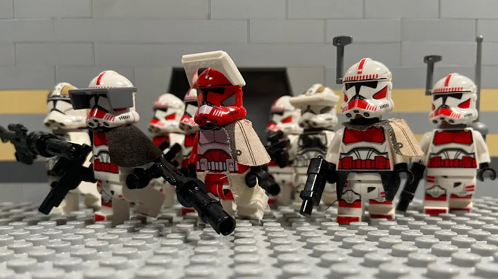The Gunslinger - The Coruscant Guard Part Three - Lego Star Wars the Clone Wars (Stop Motion)