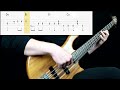 Aretha Franklin - You Send Me (Bass Only) (Play Along Tabs In Video)