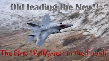 My First F-35 in the Mach Loop Ssowdonia Wales