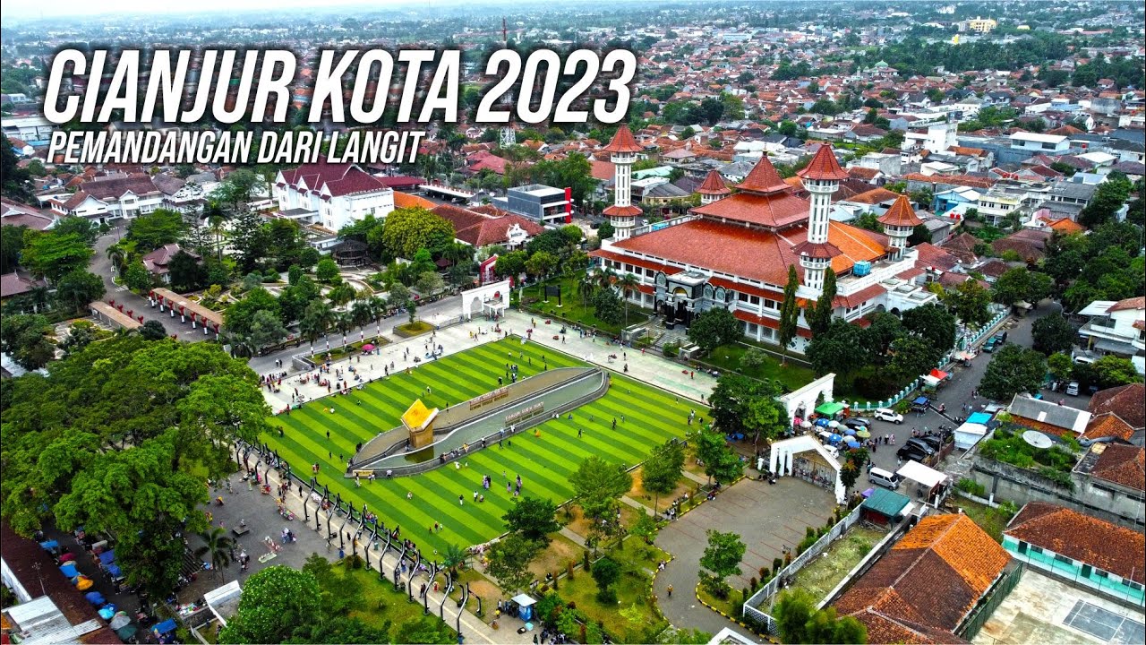 Drone Cianjur Kota Jawa Barat 2023