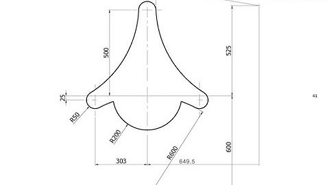 T-Flex CAD 15 2D - Exercise 41