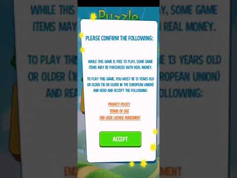 Puzzle Pets - First time play