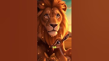 Sư tử bất ngờ tha mạng cho linh dương con – Sự thật gây xúc động!