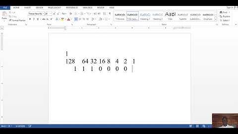 CCNA R&S Converting binary to decimal