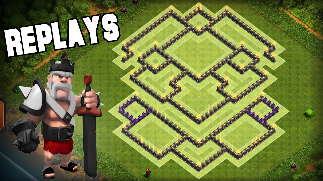 Clash of Clans | TH10 Farming Base Replays | Funneling Strategy | CoC TH10 Defense Strategy [2016]