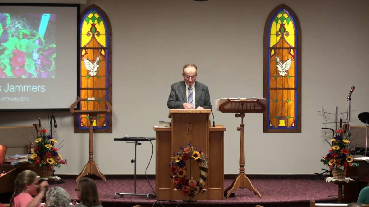 Harvest Of Thanks Friday Night Pastor Calvin Burrell The Whole Word