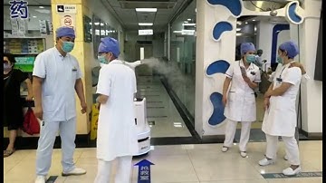 Boocax Robotics-Spray Disinfection Robot in Hospital