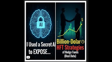 I Used a Secret AI to EXPOSE the Billion-Dollar HFT Strategies of Hedge Funds (Real Data)