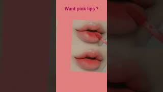 how to get pink lips