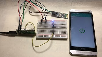 Raspberry Pi Pico：HC05藍芽模組控制 LED 亮滅