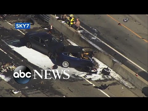 Deadly crash with Tesla vehicle on auto pilot