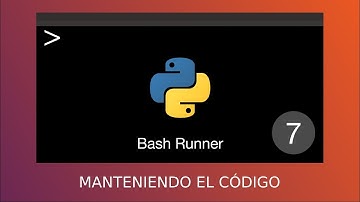 Creando Scripts en Python - Bash Runner 7: Manteniendo el código