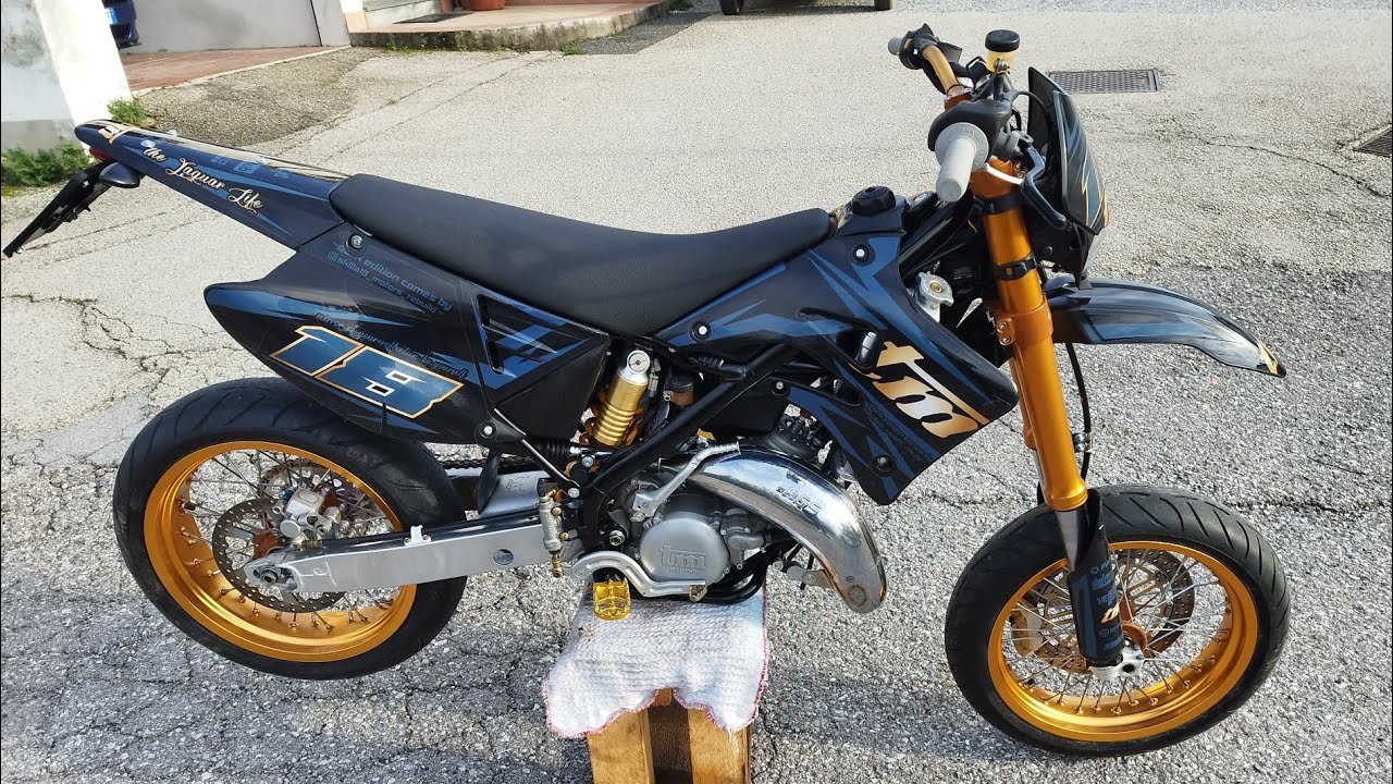 TM 125 Motard rebuild pt 4 the end 💫 - YouTube