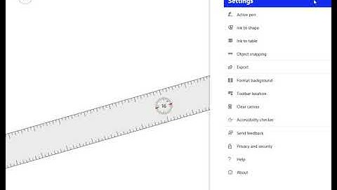 MS Whiteboard   Using Ruler