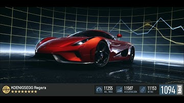 NFS No Limits: Koenigsegg Regera max PR & tuning unlock (LATE)