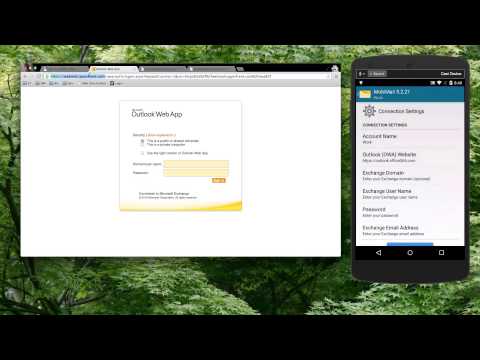 MobiMail - Connecting to your Exchange Account
