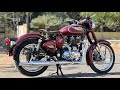 New royal enfield classic 350 into old vintage lookbullet modifications bullettower