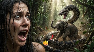 FEARLESS Heroes Save PLAYFUL Elephant From GIANT Python Attack