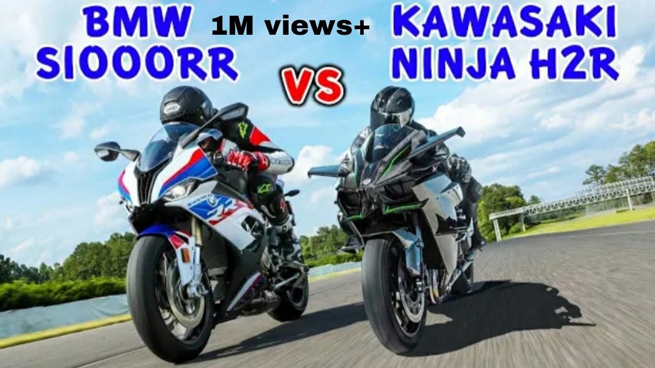 The Biggest Bike Battle of the Century: Who Wins? BMW VS Ninja H2R!BMW ...