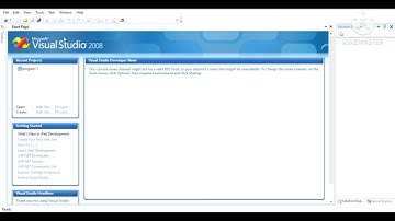 Tutorial penggunaan dan pengerjaan Microsoft visual studio 2008