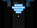 New Loading Animation Google Play Store #pixel #android #shorts #ytcreate #googleplaystore
